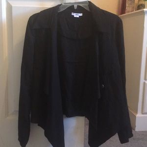 Black over-coat